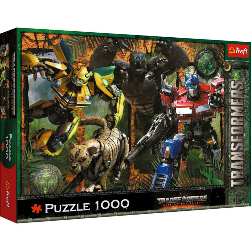 Trefl Transformers Rise of the Beast Jigsaw Puzzle - 1000pc: Creative Thinking, Pop Culture Theme, Cardboard, 2 of 4