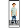 PosterPalooza | Panoramic Classic Modern Grey Frame - UV Acrylic, Foam Board Backing, Hanging Hardware - 2 of 4