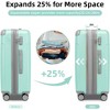Summit Adventure 6-Piece Mint Green Hardshell Luggage Set - 4 of 4