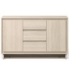 Heynemo Modern Storage Cabinet with 2 Doors, 3 Drawers & Framed Edge Design - 4 of 4
