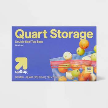 Quart Storage Bags - up & up™