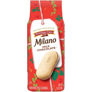 Pepperidge Farm Milano Milk Chocolate Cookies - 6oz/15ct - 1 of 4