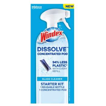 Windex Original Dissolve Pods Cleaner Starter Kit - 0.28 fl oz/2ct
