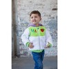 Disney Pixar Toy Story Buzz Lightyear Toddler Boys Cozy Faux Shearling Zip Up Cosplay Hoodie 3T - 4 of 4