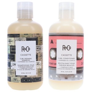 R+CO Cassette Curl Shampoo 8.5 oz & Cassette Curl Conditioner 8.5 oz Combo Pack - 1 of 4