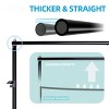 ZACHVO Photo Studio Backdrop Stand Kit, 200cm x 200cm Adjustable Support with Crossbar, Clamps & Carry Bag - 3 of 4