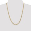 Black Bow Jewelry 4.75mm 14k Yellow Gold Flat Figaro Chain Necklace - 2 of 4