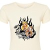 Women's - Bratz - Hearts & Flames in a Frame Juniors Fitted Graphic T-Shirt - 2 of 3