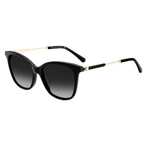 Kate Spade KS Dalila/S 807_9O Womens Cat-Eye Sunglasses Black 54mm - 1 of 2