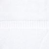 Juvale 4 Pack Monogrammed Fingertip Towels for Bathroom, Embroidered Letter C, White, 11 x 18 in. - 4 of 4