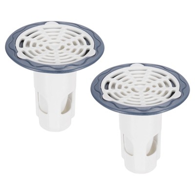 Unique Bargains PVC Anti-Odor Durable Anti-Slip Bathroom Floor Drain Stoppers