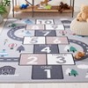 Kids Playhouse KPH226 Machine Washable Skid Resistant Power Loomed Indoor Rugs - Safavieh Kids - 2 of 4