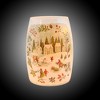 Stony Creek 5.5 Inch Magical Winterland Pre-Lit Small Vase Christmas Winter Snowman Novelty Sculpture Lights - 4 of 4