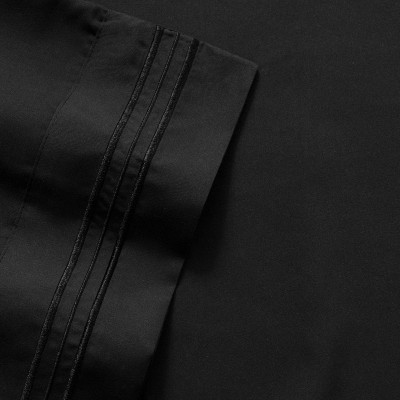 Black Queen Ultra Soft Microfiber 4-Piece Sheet Set