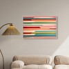 Art Remedy Burning Desert Modern Color Block Abstract Wall Art Framed - 2 of 4