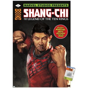 Trends International Marvel Shang - Legend of Ten Rings - Action Issue Unframed Wall Poster Prints - 1 of 4