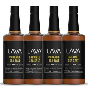 LAVA Premium Salted Caramel Sea Salt Syrup - 1 of 4