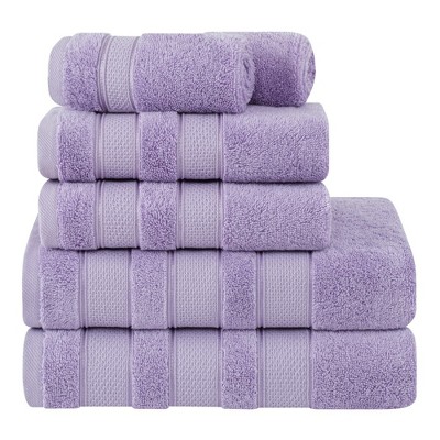 American Soft Linen Salem 6 Piece Towel Set, 100% Cotton Bath Towels For  Bathroom, Sage Green : Target