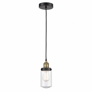 Dover - 1 Light Mini Pendant In Traditional Style-10.25 Inches Tall and 4.5 Inches Wide - 1 of 1