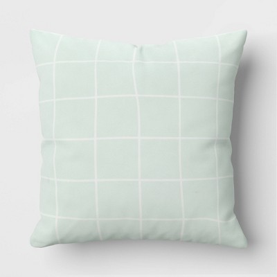 Square Embellished Geometric Decorative Throw Pillow Off-white/black -  Opalhouse™ Designed With Jungalow™ : Target