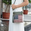 MKF Collection Genesis Printed Flag Vegan Leather Women’s Crossbody Bag by Mia K - 3 of 4