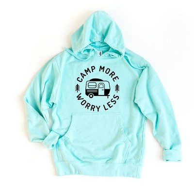 Simply Sage Market Women's Graphic Hoodie Camp More Worry Less Camper