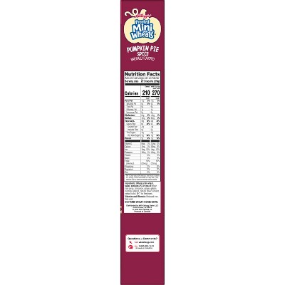 Kellogg's Frosted Mini-Wheats Pumpkin Spice Breakfast Cereal - 20oz