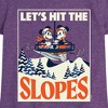 Girls' - Disney - Let's Hit The Slopes Fitted Short Sleeve Graphic T-Shirt - 2 of 4