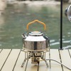 1Pc Outdoor Camping Kettle, 800ML Stainless Steel Teapot Portable Tea Kettle for Boiling Water Compact Lightweight Camp Coffee Pot Outdoor Hiking - 3 of 4