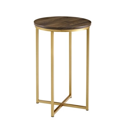 gold nightstand target