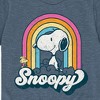 Boys' - Peanuts - Snoopy Rainbow Clouds Short Sleeve Graphic T-Shirt - 2 of 4