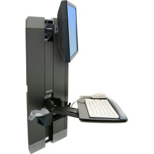 Ergotron 60-609-195 StyleView Vertical Lift for Patient Room (black) - 1 of 2