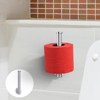 WOWOW Brushed Nickel Wall-Mount Single Arm Toilet Paper Holder for Bathroom, Washroom in Stainless Steel - 2 of 4