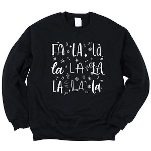 Simply Sage Market Women's Graphic Sweatshirt Fa La La Square - 1 of 2