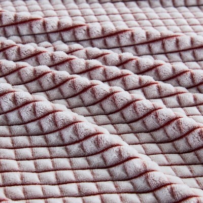 Vynxaria King Blanket - Luxurious Brown Plush for All-Season Comfort