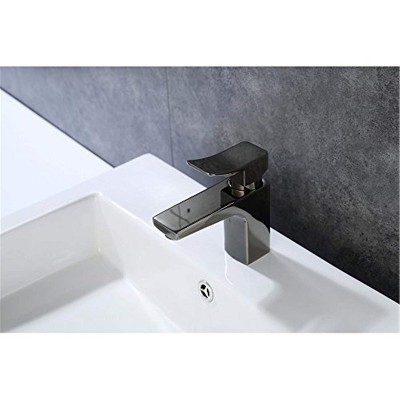 Legion Furniture UPC Faucet With Drain-Glossy Black
