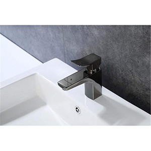 Legion Furniture UPC Faucet With Drain-Glossy Black - 1 of 4