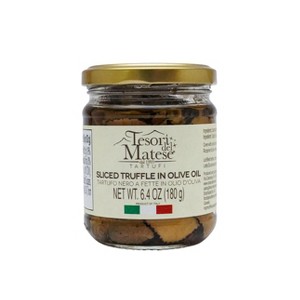 Tesori Del Matese Sliced Black Summer Truffle In Olive Oil (Carpaccio) - 1 of 4
