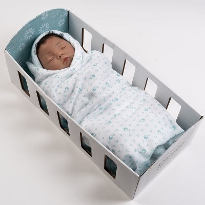 Angel's Embrace Realistic 18-inch Baby Doll with Blue Accessories