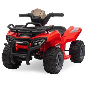 Kids 6V ATV 4 Wheeler, Ride on Toy Car for Toddlers Boys & Girls w/1.8 Mph Max Speed, Music, Wear-Resistant Wheels - 1 of 4