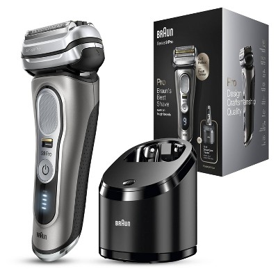 Braun Series 9-9465cc Pro Electric Foil Shaver with ProLift Beard Trimmer & Clean & Charge SmartCare Center