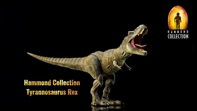  Mattel Jurassic World Mattel Jurassic Park Hammond Collection T  Rex, Tyrannosaurus Rex Collector 24-in Dinosaur Figure, Deluxe Articulation  : Toys & Games