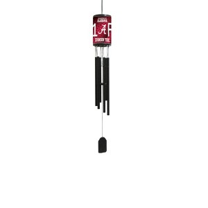 NCAA Wind Chime, #1 Fan with Team Logo - Alabama Crimson Tide - 1 of 2