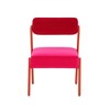TOV Furniture Jolene Velvet Accent Chair - 3 of 4