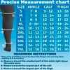 Absolute Support Men’s & Women’s Wide Calf 20–30mmHg Firm Graduated Compression Socks, Thigh High – Medical Support, Circulation, A203PS - 3 of 4