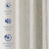 Awesome Home  Linen Texture Blackout Grommet Curtains Pair(2 Panels) - 3 of 4