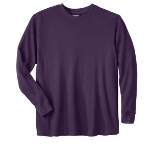 KingSize Tall Waffle-Knit Thermal Crewneck Tee Tall - 1 of 3