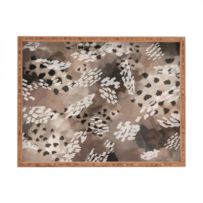 Marta Barragan Camarasa Modern animal print 75 18" x 14" Large Rectangular Tray - Deny Designs