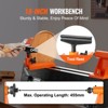 VEVOR Tabletop Wood Lathe, Dimensions 10x18 inches, Motor Strength 0.5 HP 370W, 5 Adjustable Speeds ranging from 780 to 3840 RPM, Black - 4 of 4