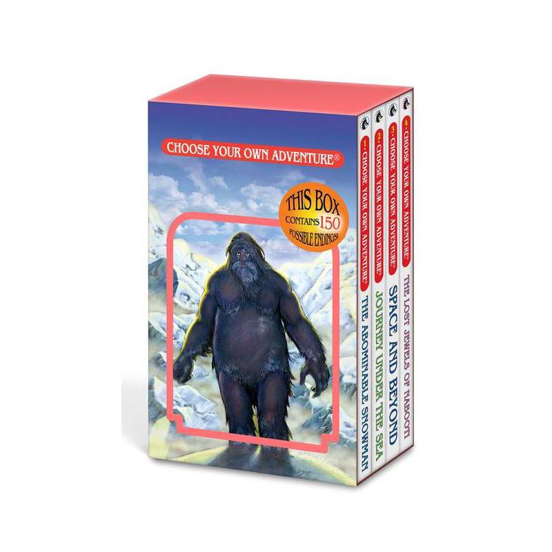 Choose Your Own Adventure 4-Book Boxed Set #1 (the Abominable Snowman, Journey Under the Sea, Space and Beyond, the Lost Jewels of Nabooti), 1 of 2